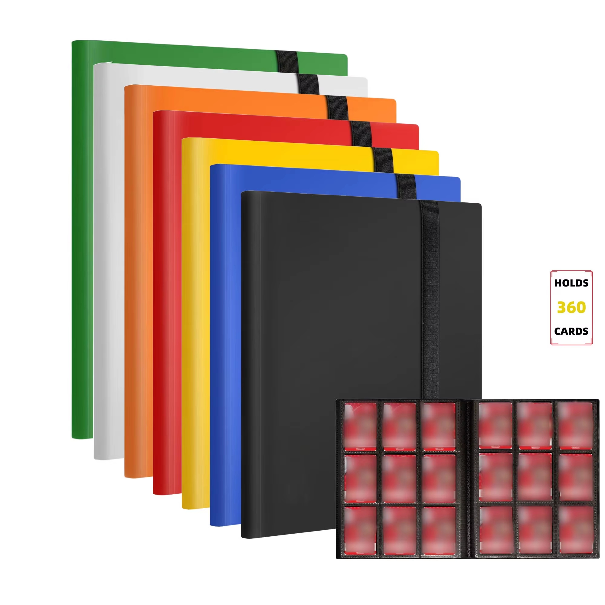 Trading Card Binder - Альбом-папка для коллекционных карточек большой емкости