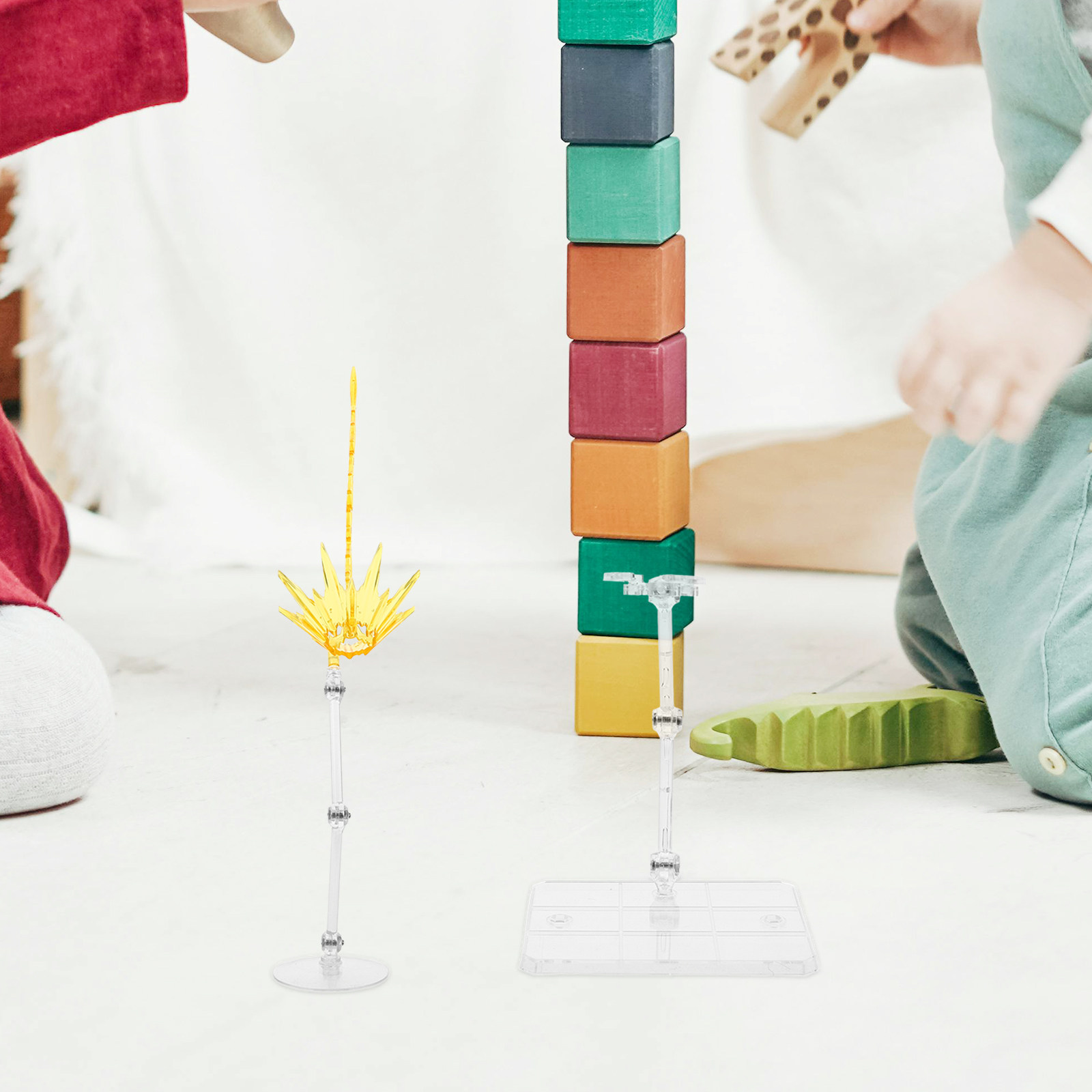 Action Figure Stand - 2 шт. регулируемых подставок для фигурок,