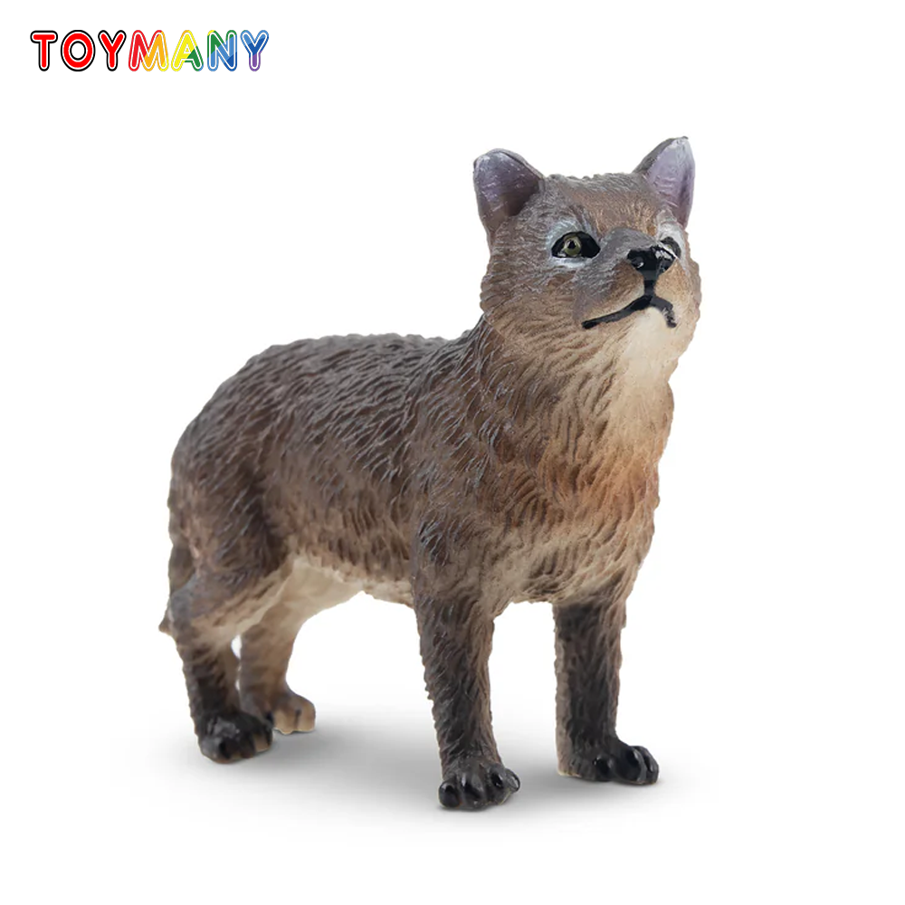 Action Figure Stand - Toymany моделирование стоячий серый волк куб