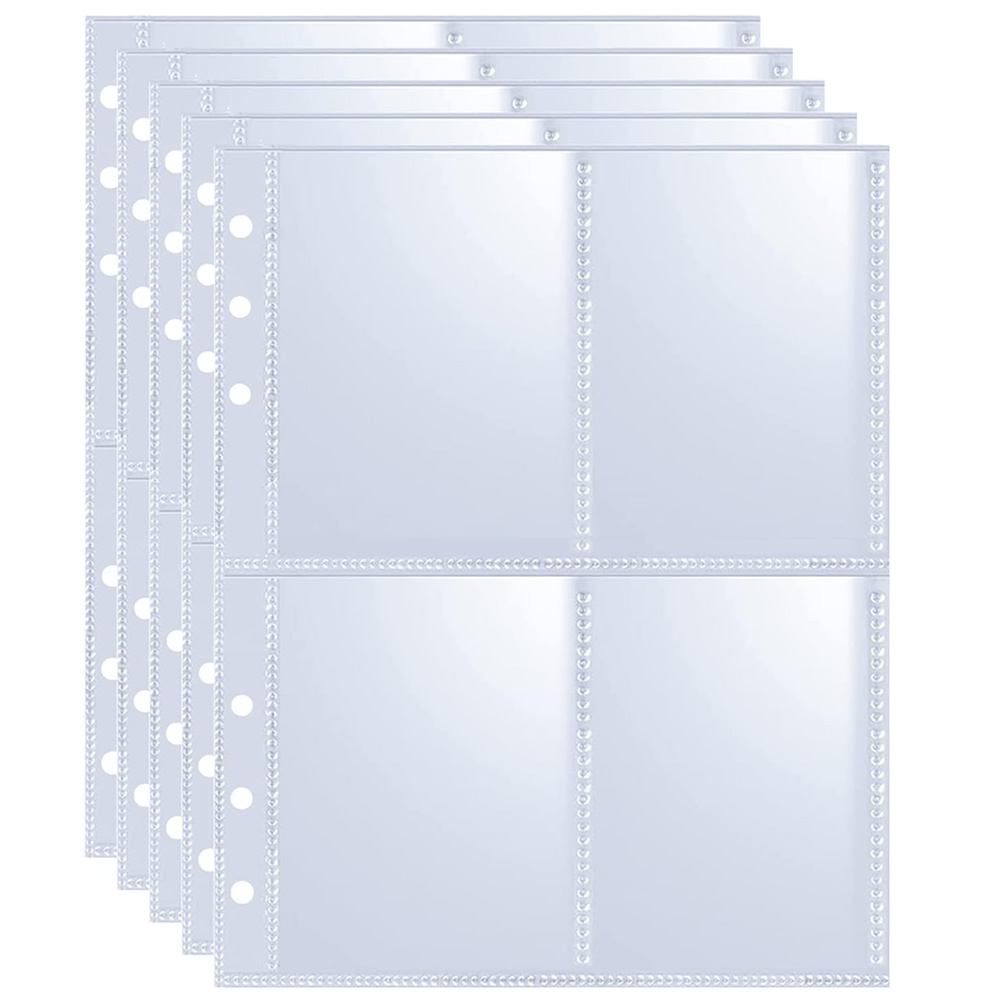 Pokemon Binder Card - 4 кармана, рукава для фотокарточек, переплет,