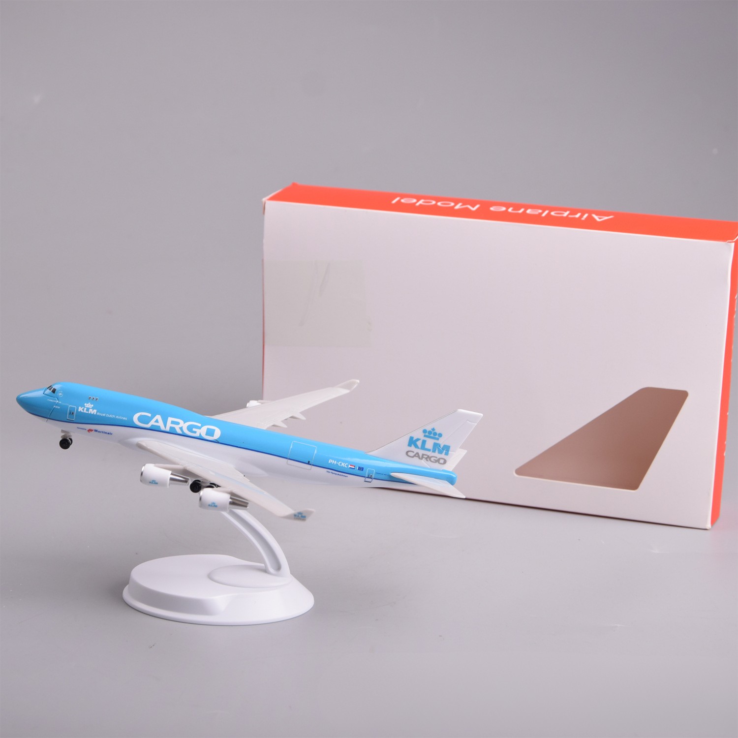 Model Airplane Plastic - Миниатюрная модель самолета KLM B747 (20