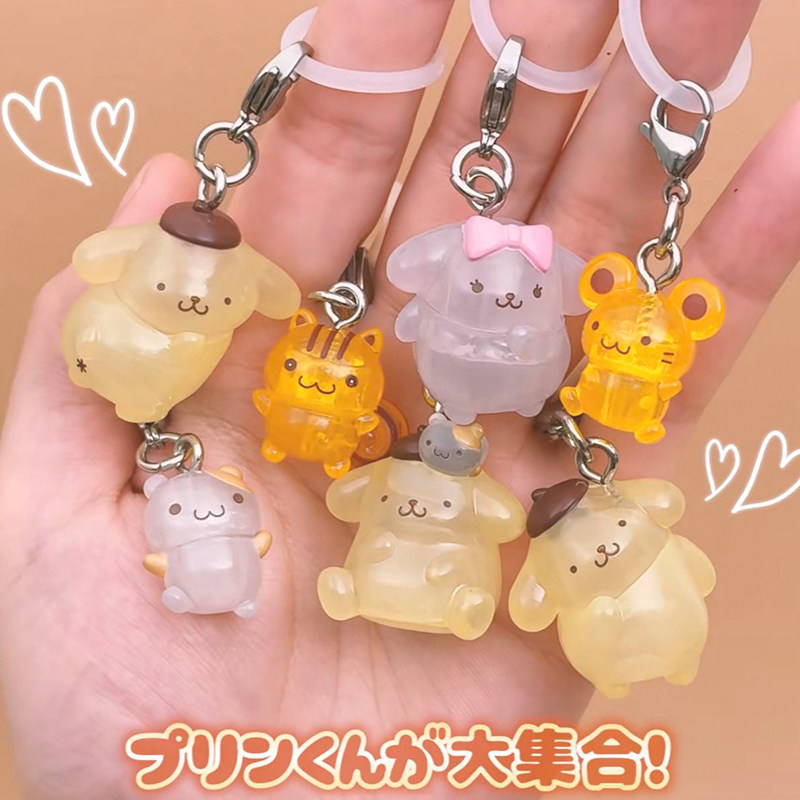 Capsule Toy Gashapon - Оригинальный брелок-зонт Pompompurin к юбилею, игрушка-капсула