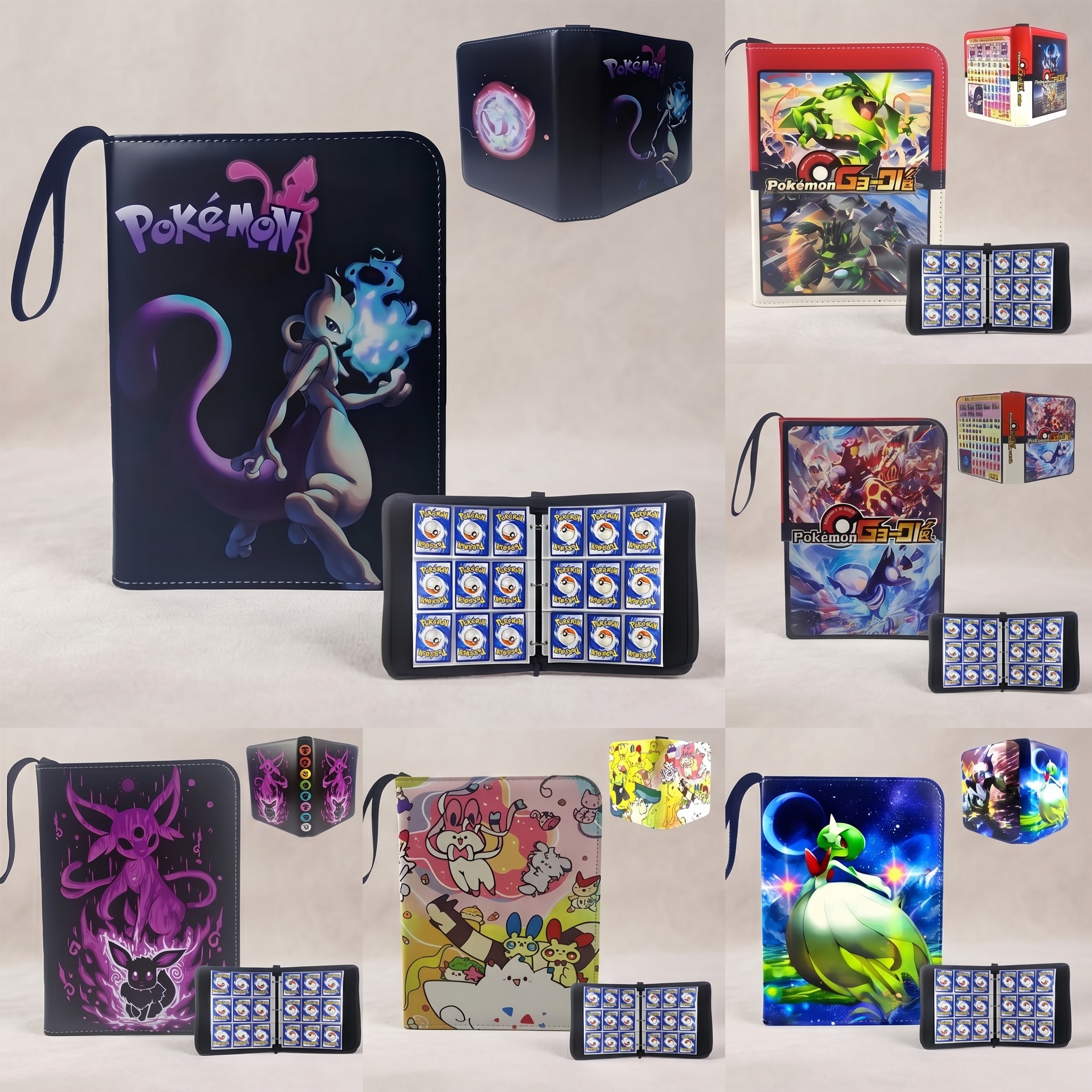 Pokemon Binder Card - Альбом для карт Bandai Pokemon 4or9