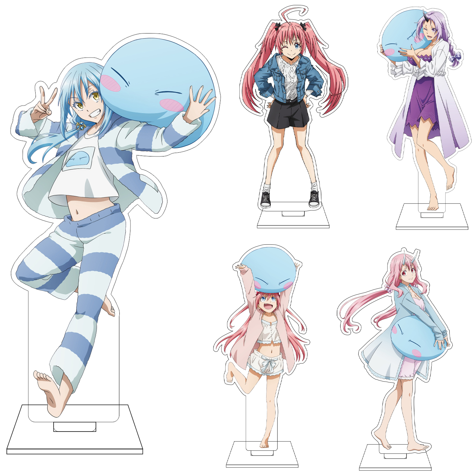 Figma Stand Set - Акриловая фигурка-подставка 16 см: Аниме Римуру