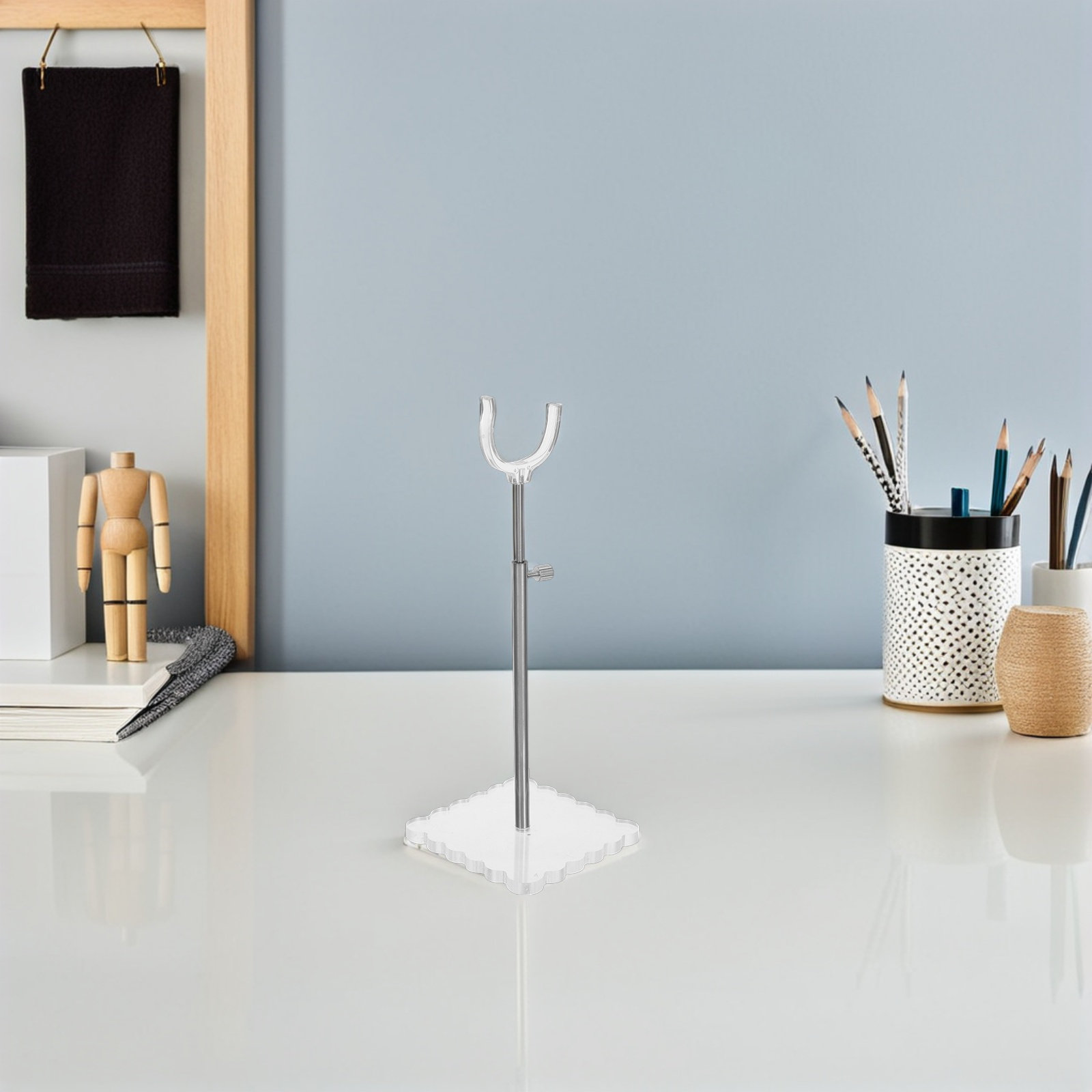 Action Figure Stand - Набор регулируемых акриловых подставок для демонстрации,