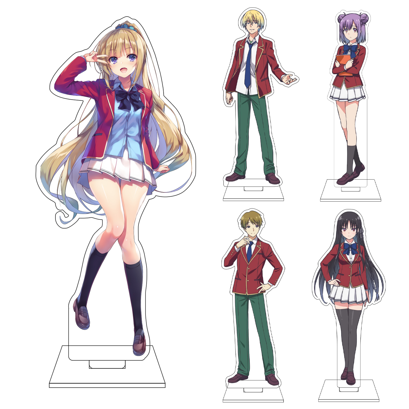 Figma Stand Set - Акриловая фигурка-подставка 16 см по аниме