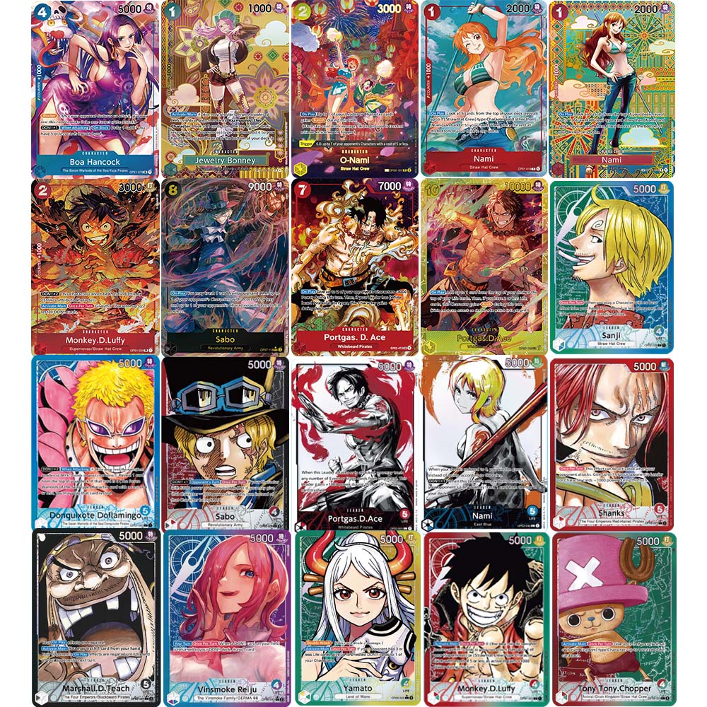 Graded Card Display - Аниме One Piece Proxy Collection Card