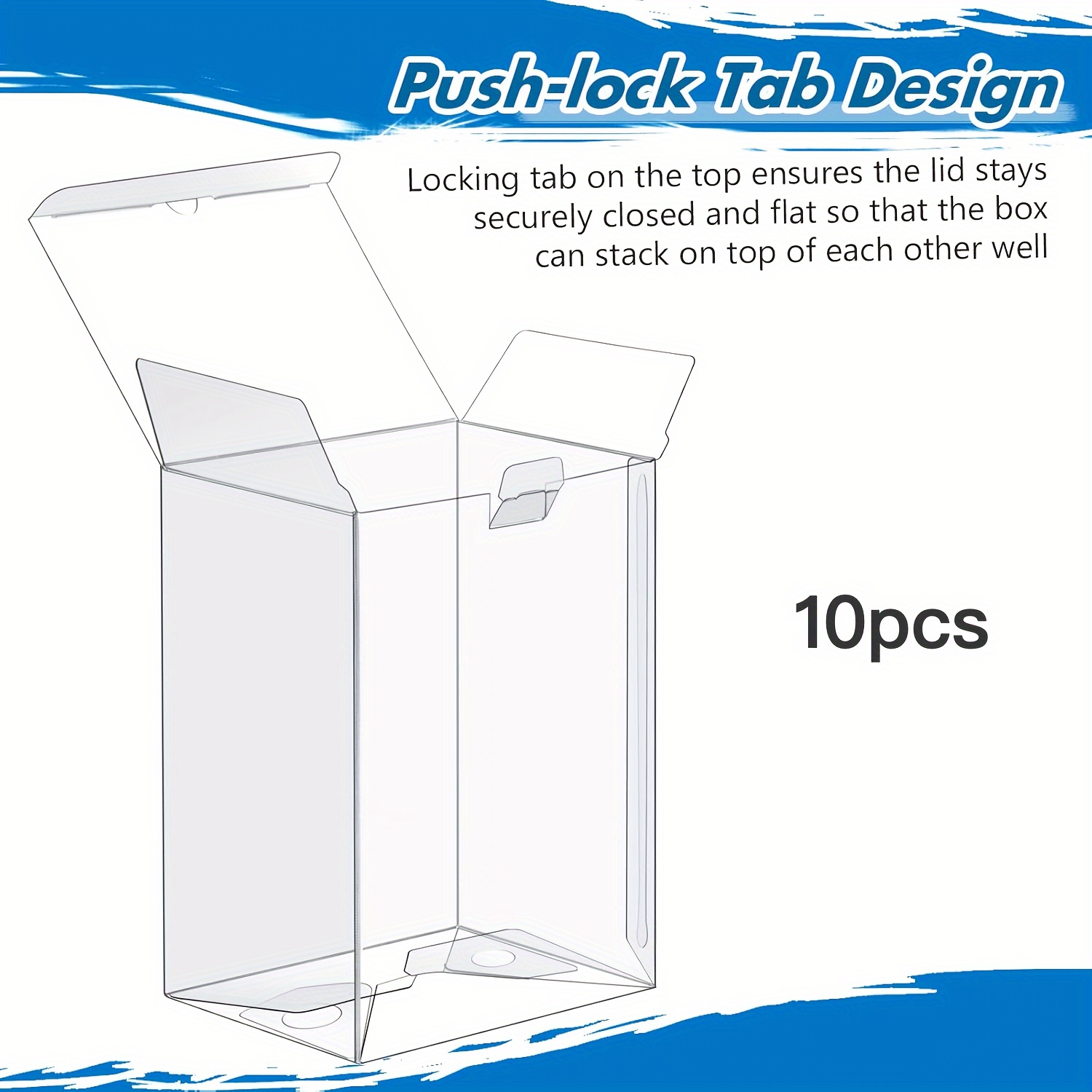 Pop Display Shelf - Прозрачная витрина Pop, совместимая с 4-дюймовыми