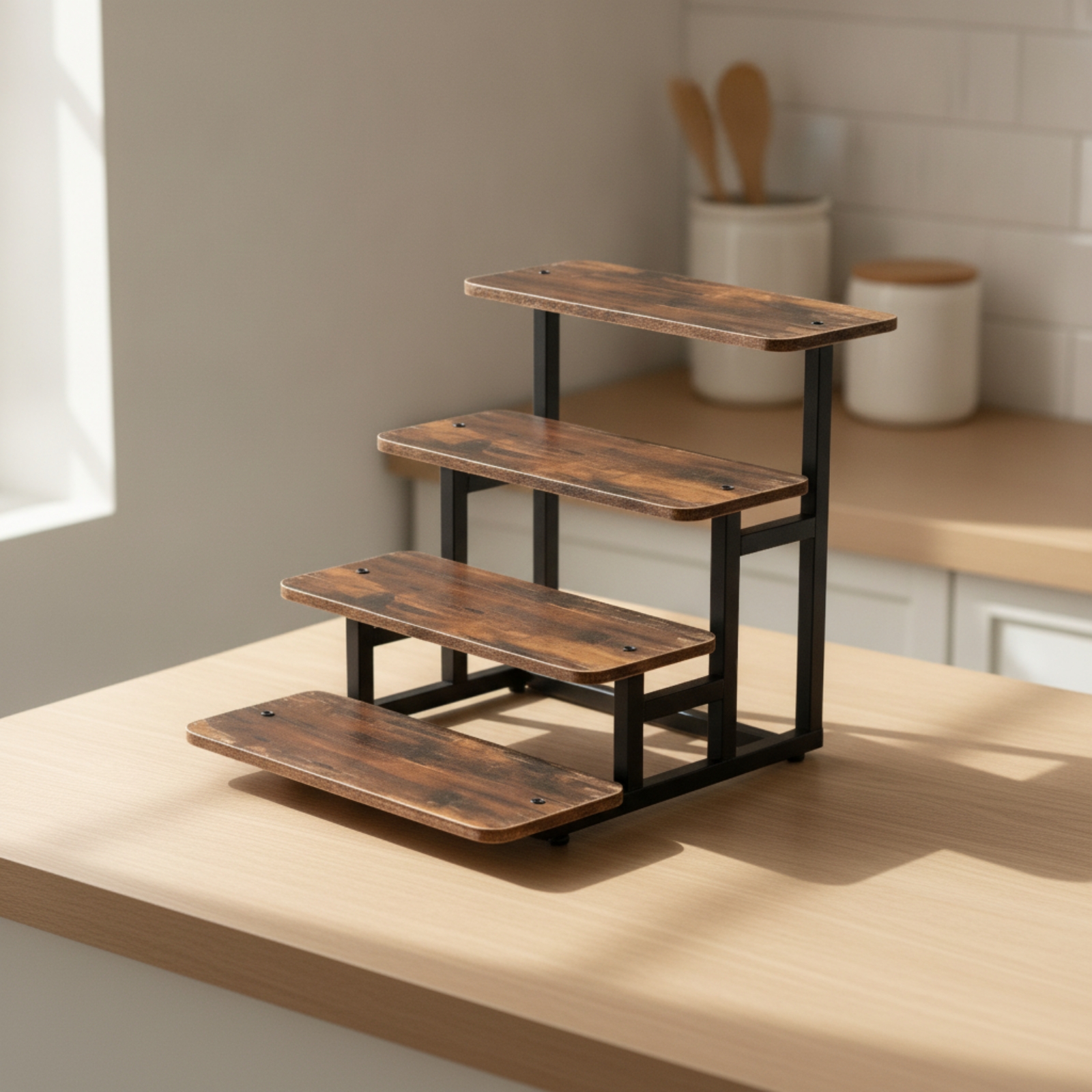 4-ярусная настольная подставка – обзор и цена Display Risers Set