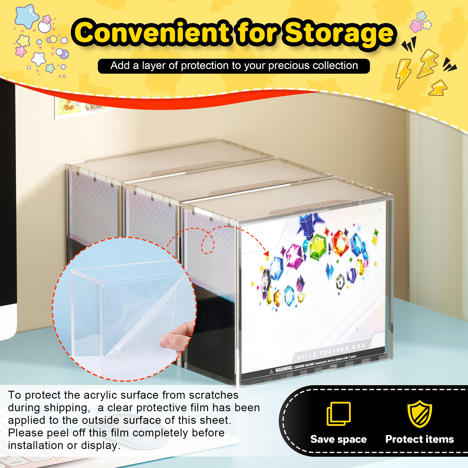 Прозрачный и стильный акриловы – обзор и цена Display Case Acrylic