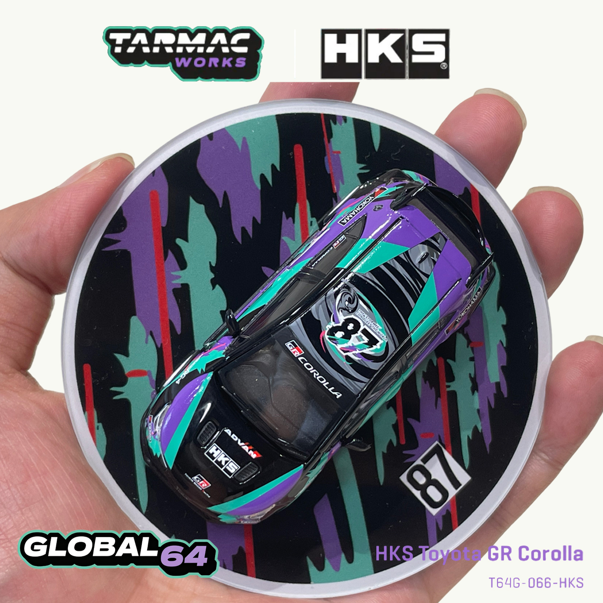 Tarmac Works T64G-066-HKS 1:64 – обзор и цена Die Cast Car 1 64