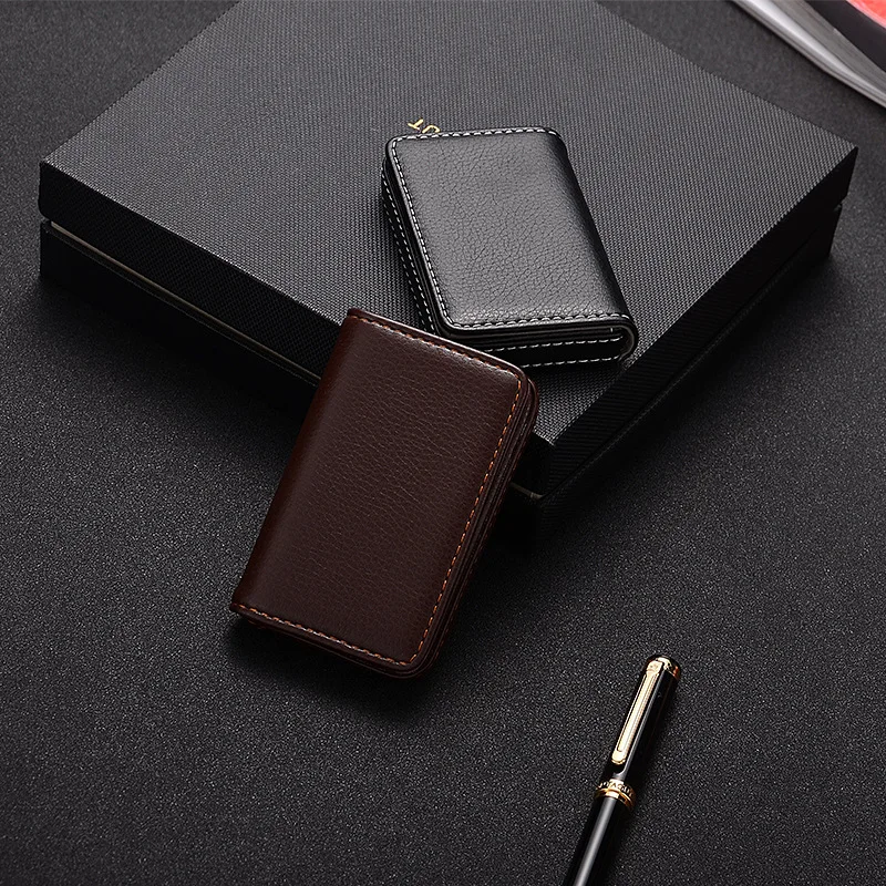 Визитница из искусственной кож – обзор и цена Card Top Loader