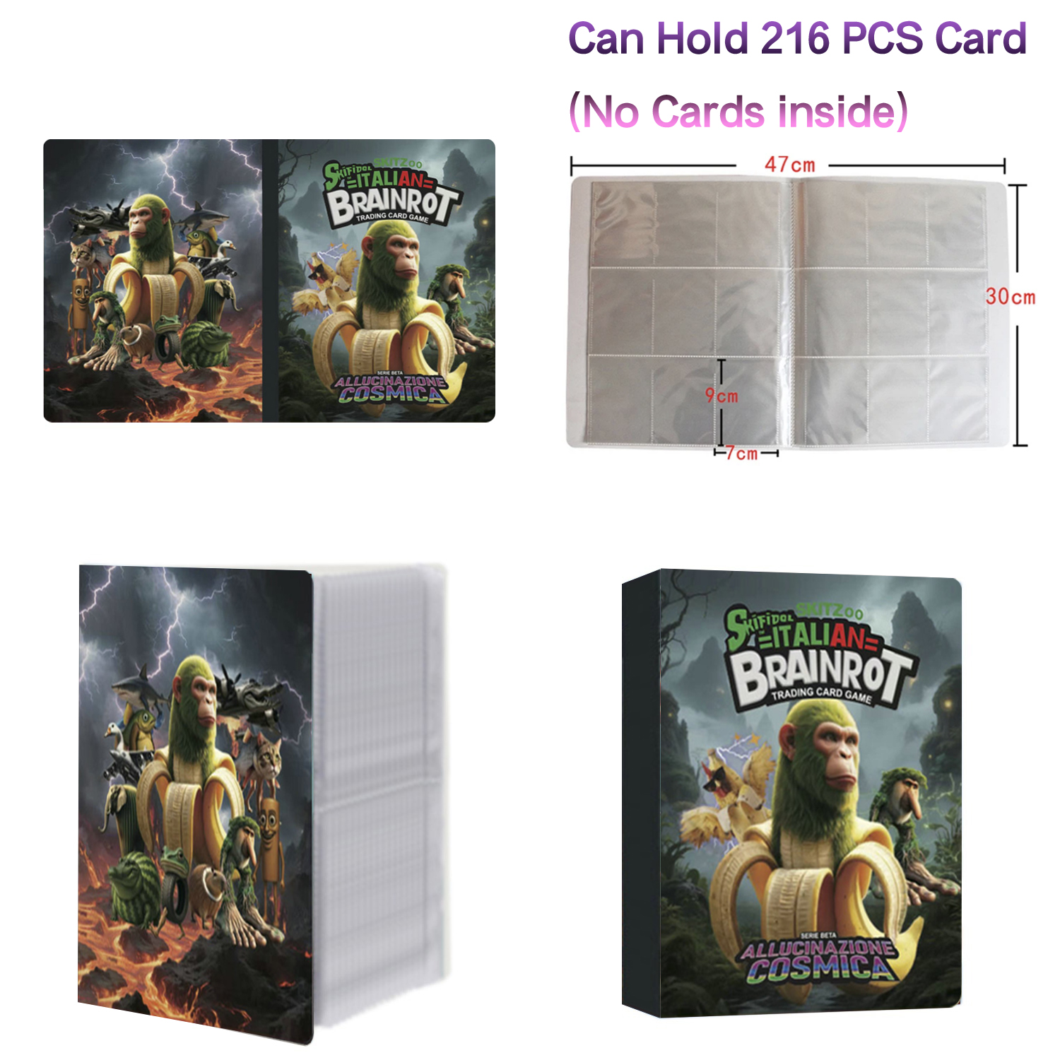 Новый альбом для коллекционных – обзор и цена Trading Card Binder