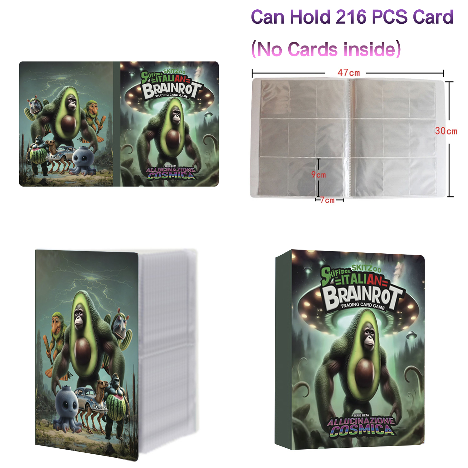 Новый альбом для коллекционных – обзор и цена Trading Card Binder