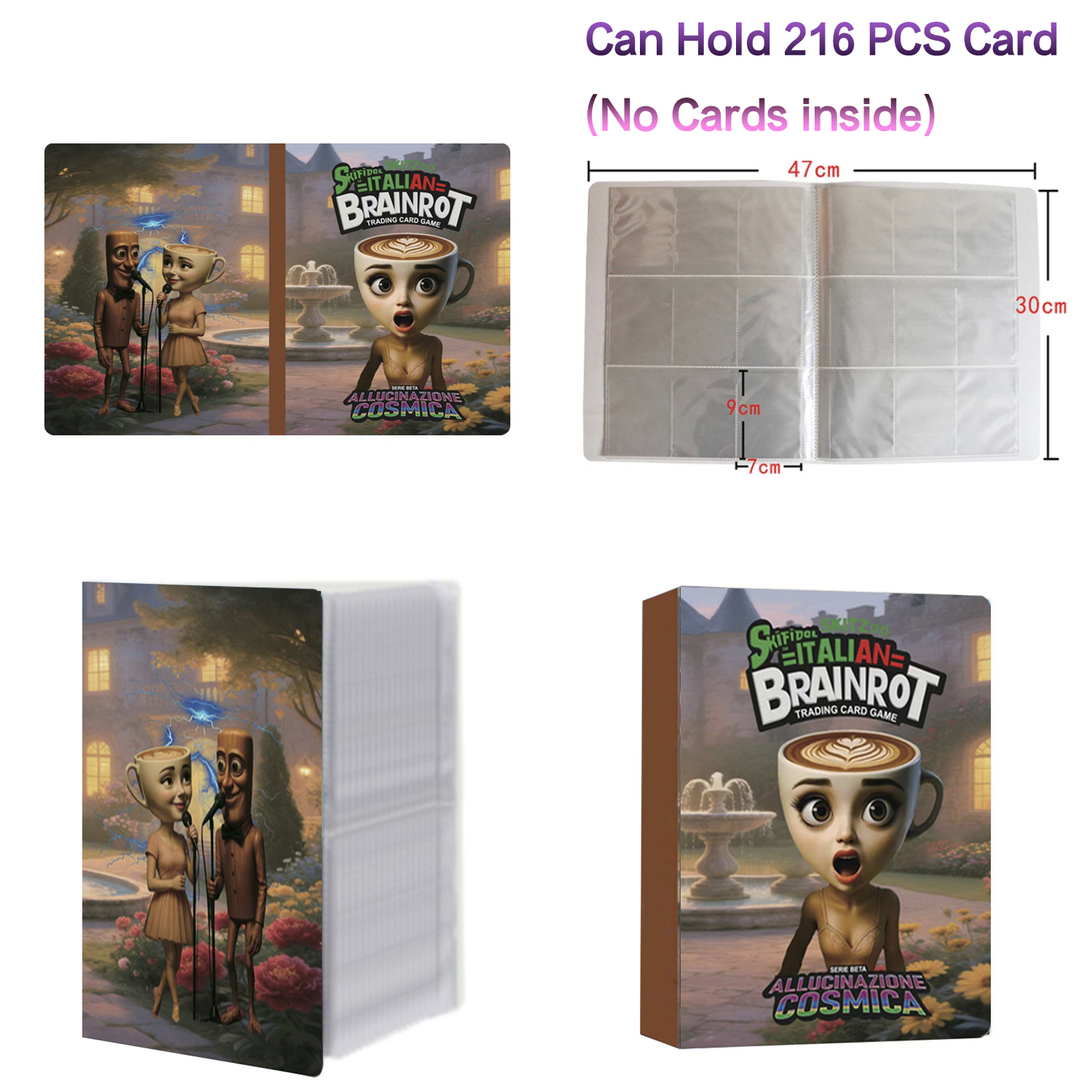 Новый альбом для коллекционных – обзор и цена Trading Card Binder