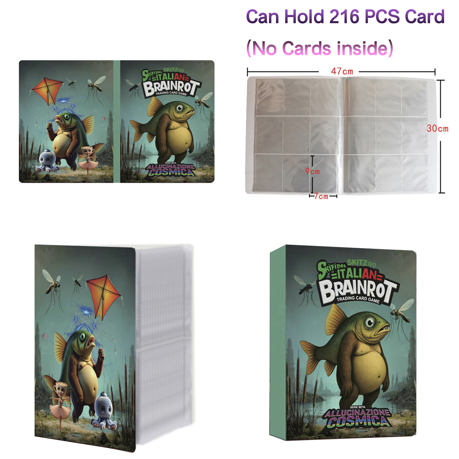 Новый альбом для коллекционных – обзор и цена Trading Card Binder