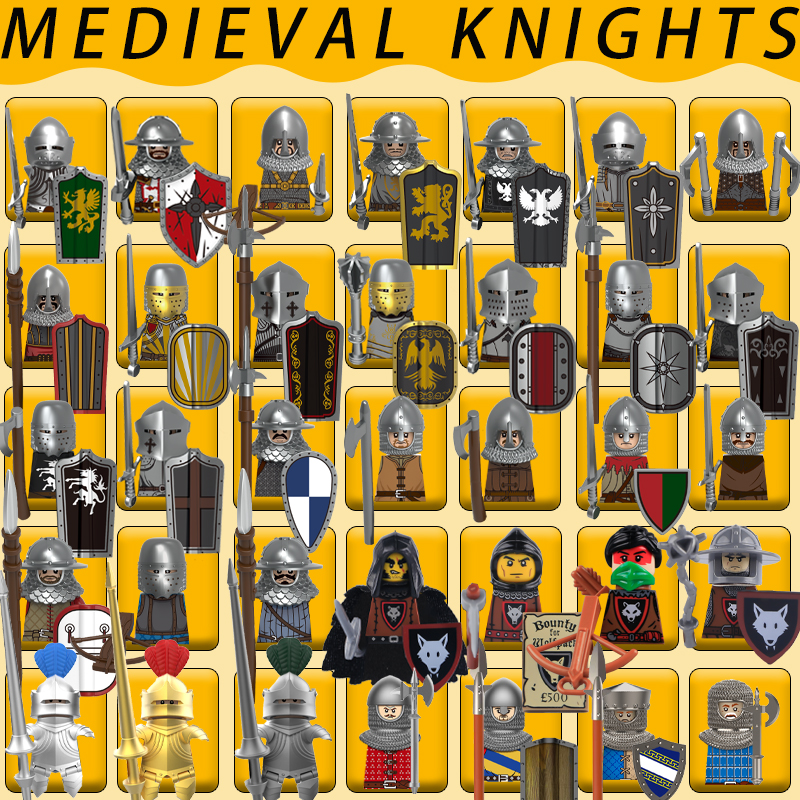 Средневековый рыцарь серии стр – обзор и цена Lego Minifigure Holder