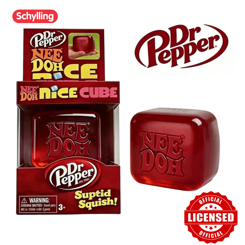 Dr Pepper x NeeDoh Nice Cube S – обзор и цена Fidget Cube Original