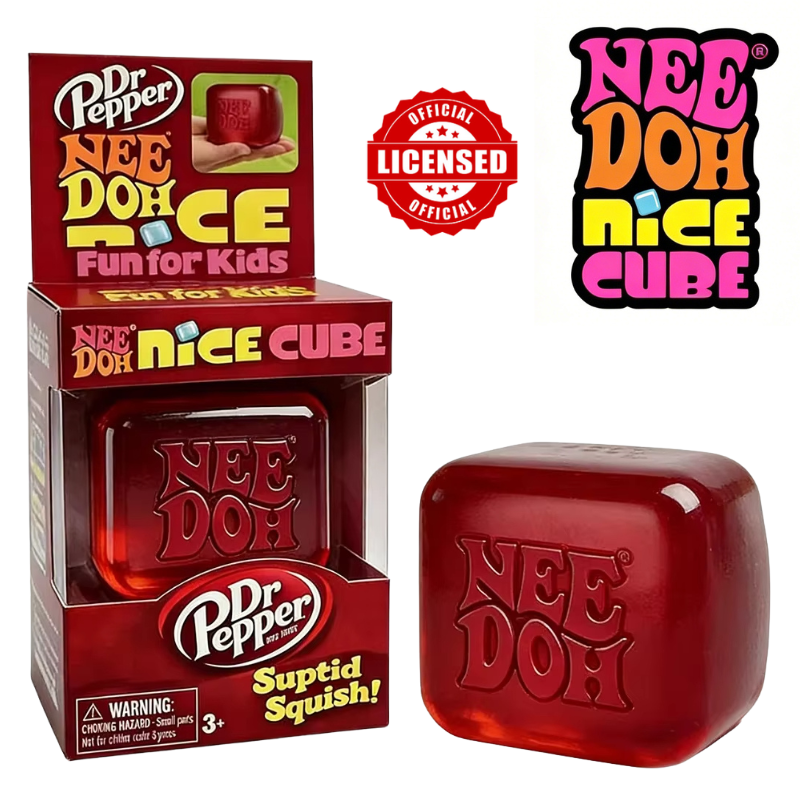 Dr Pepper x NeeDoh Nice Cube S – обзор и цена Fidget Cube Original