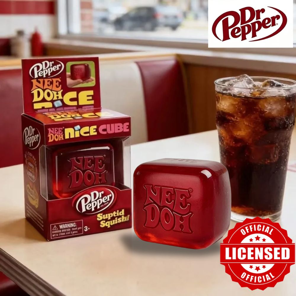 Dr Pepper x NeeDoh Nice Cube S – обзор и цена Fidget Cube Original