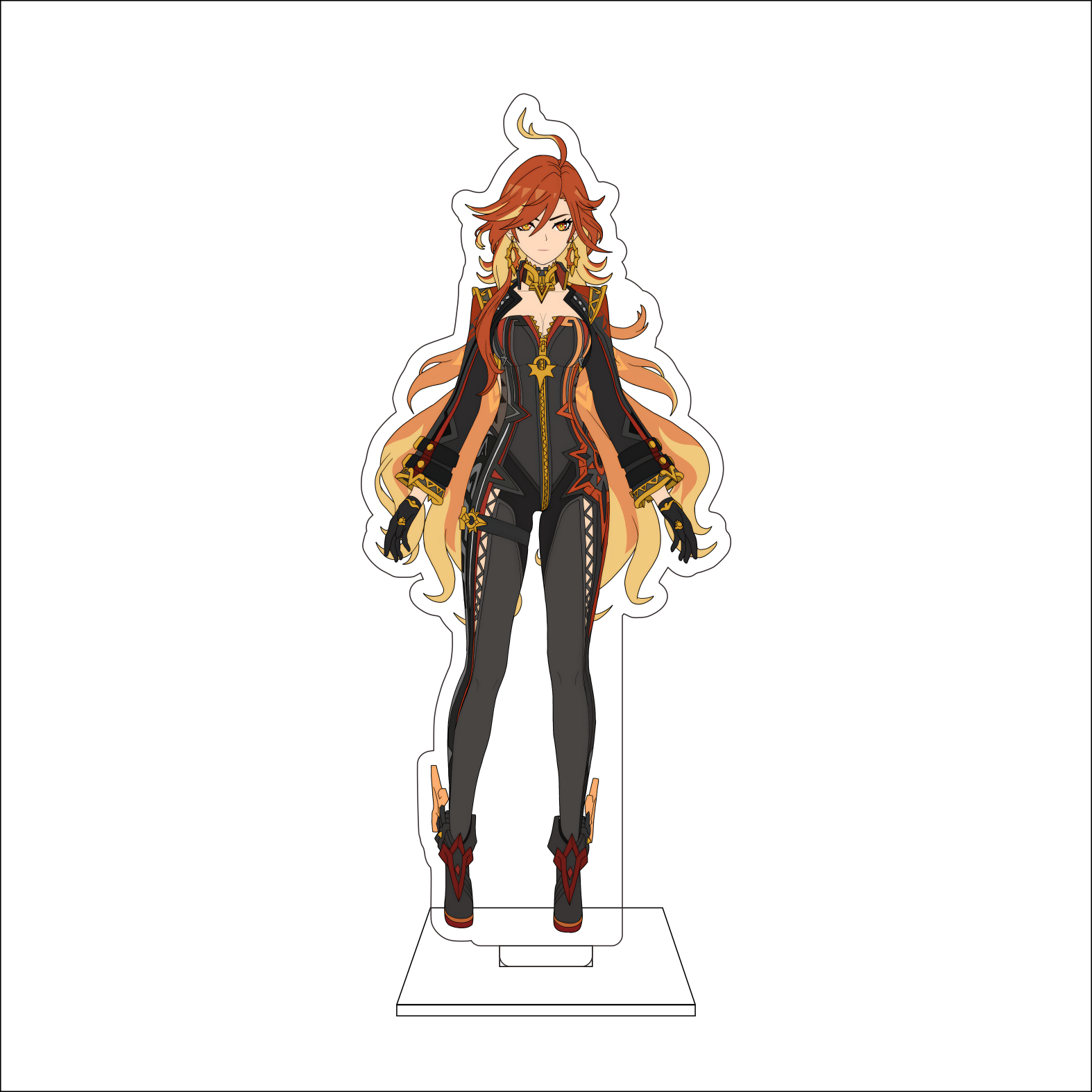 Акриловая фигурка-подставка 16 – обзор и цена Figma Stand Set