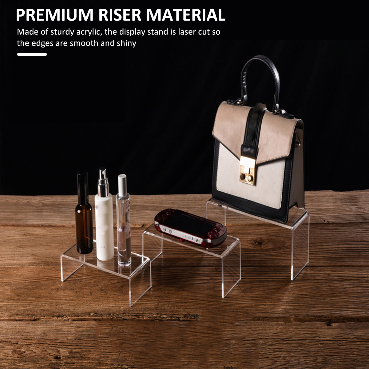 3/6/9 шт. акриловая подставка  – обзор и цена Display Risers Set