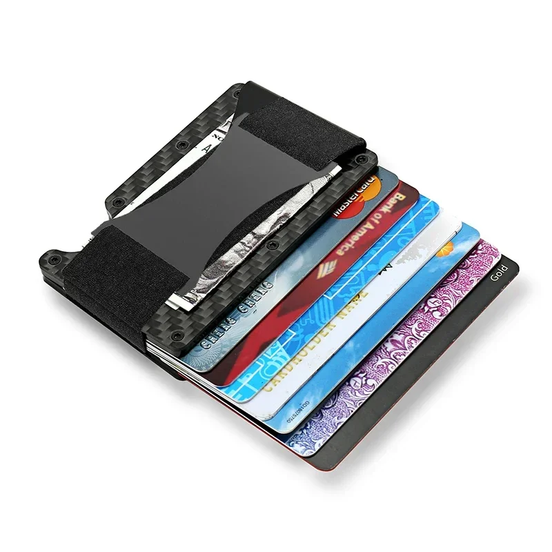 Rfid визитница из углеродного  – обзор и цена Card Top Loader