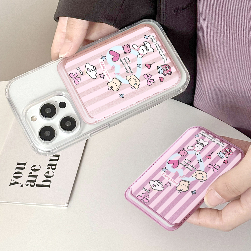 Милый девчачий кожаный чехол-к – обзор и цена Card Top Loader