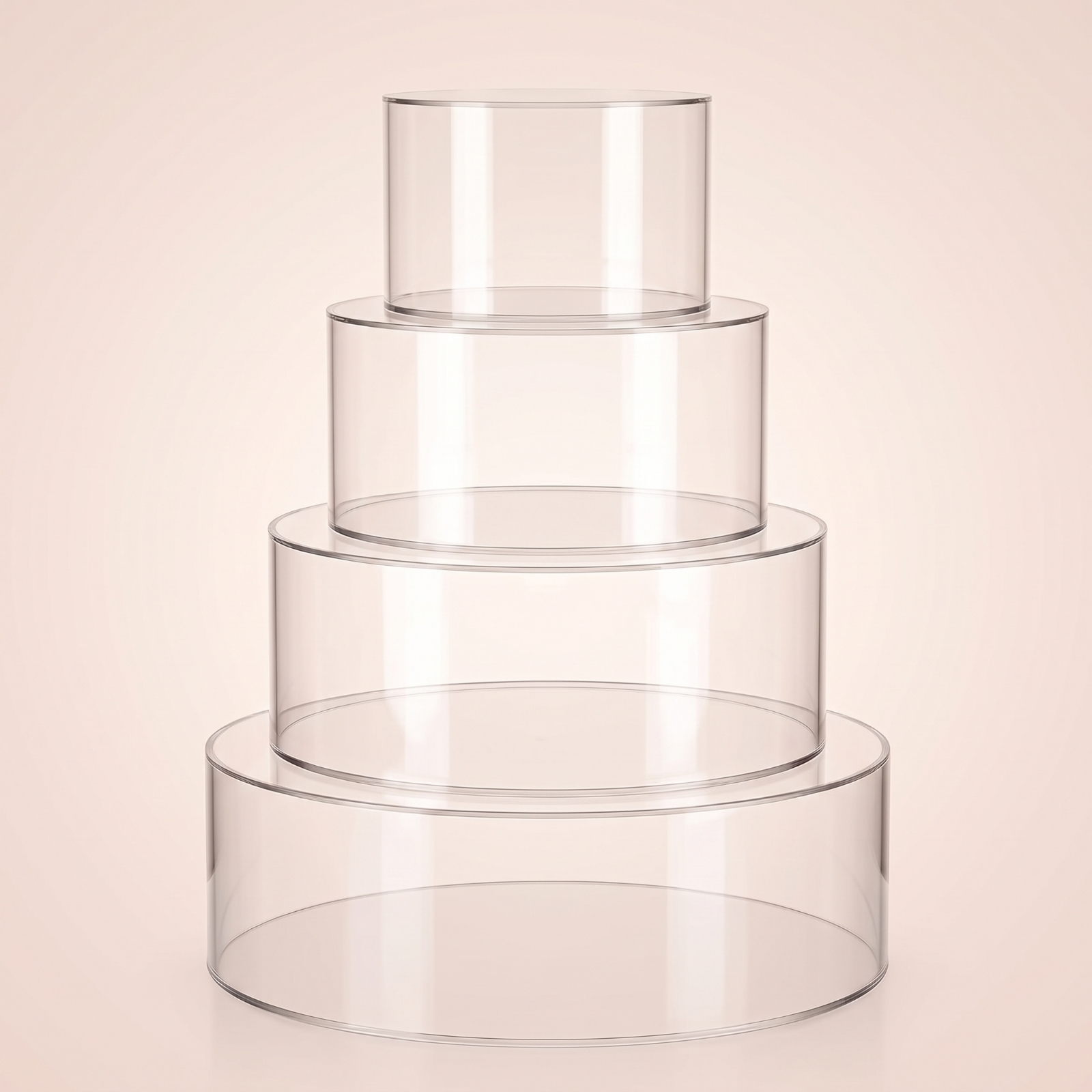 Набор из 4 акриловых цилиндрич – обзор и цена Display Risers Set