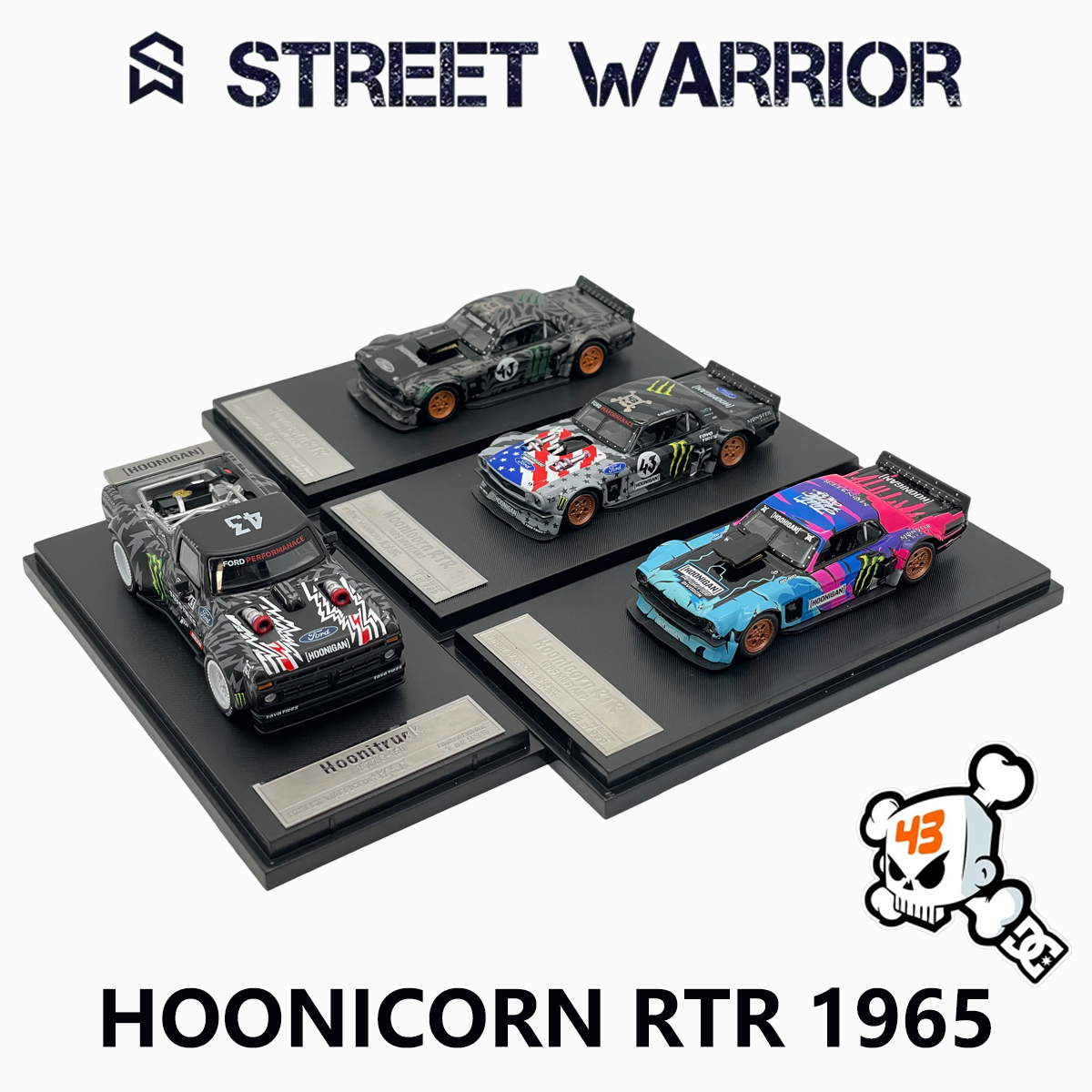 Street Warrior 1:64 1965 Musta – обзор и цена Die Cast Car 1 64