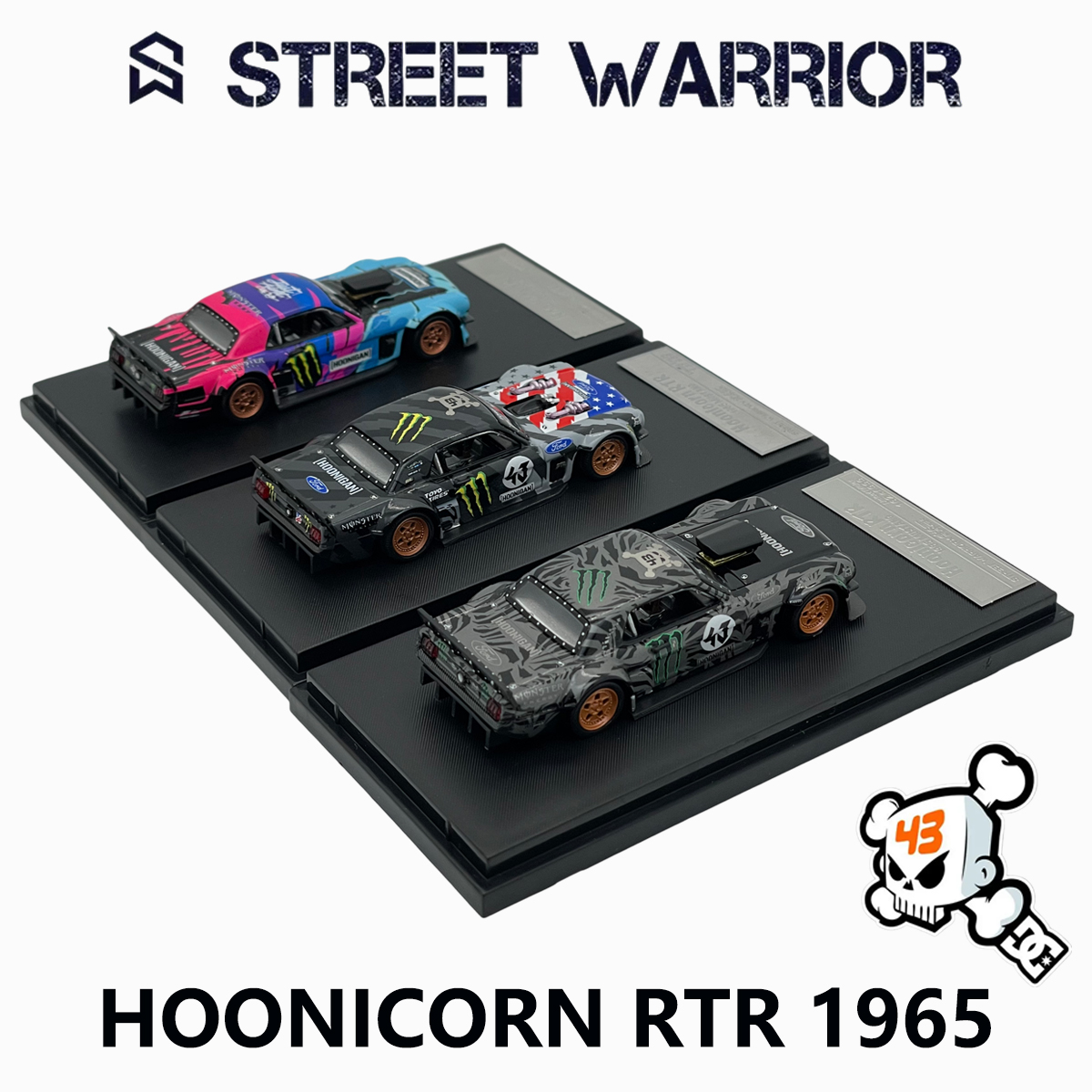 Street Warrior 1:64 1965 Musta – обзор и цена Die Cast Car 1 64