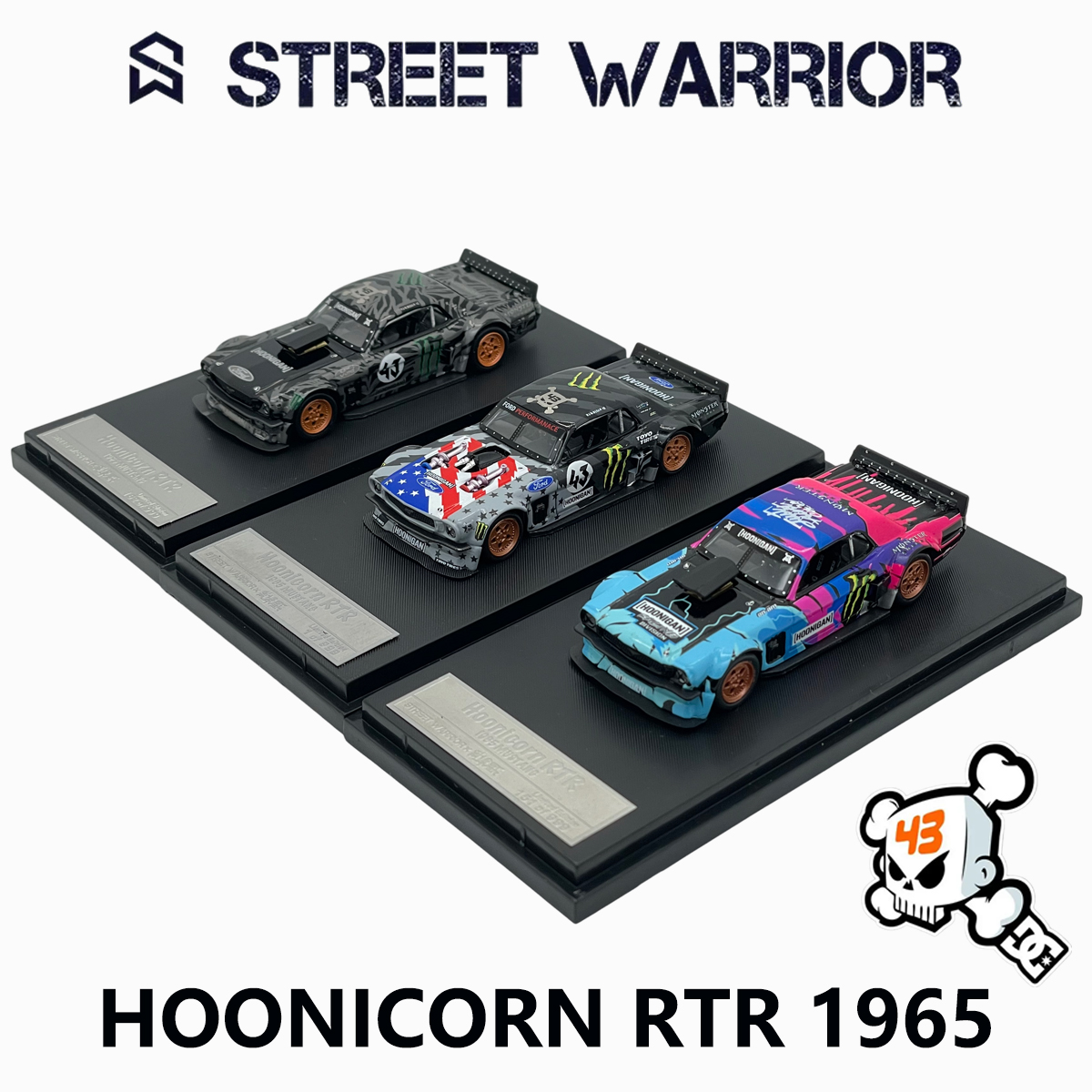 Street Warrior 1:64 1965 Musta – обзор и цена Die Cast Car 1 64