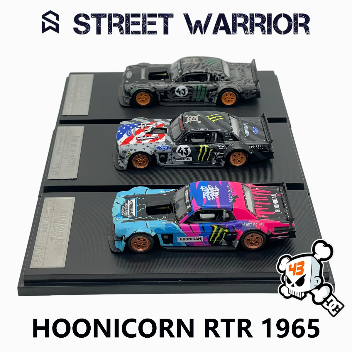 Street Warrior 1:64 1965 Musta – обзор и цена Die Cast Car 1 64