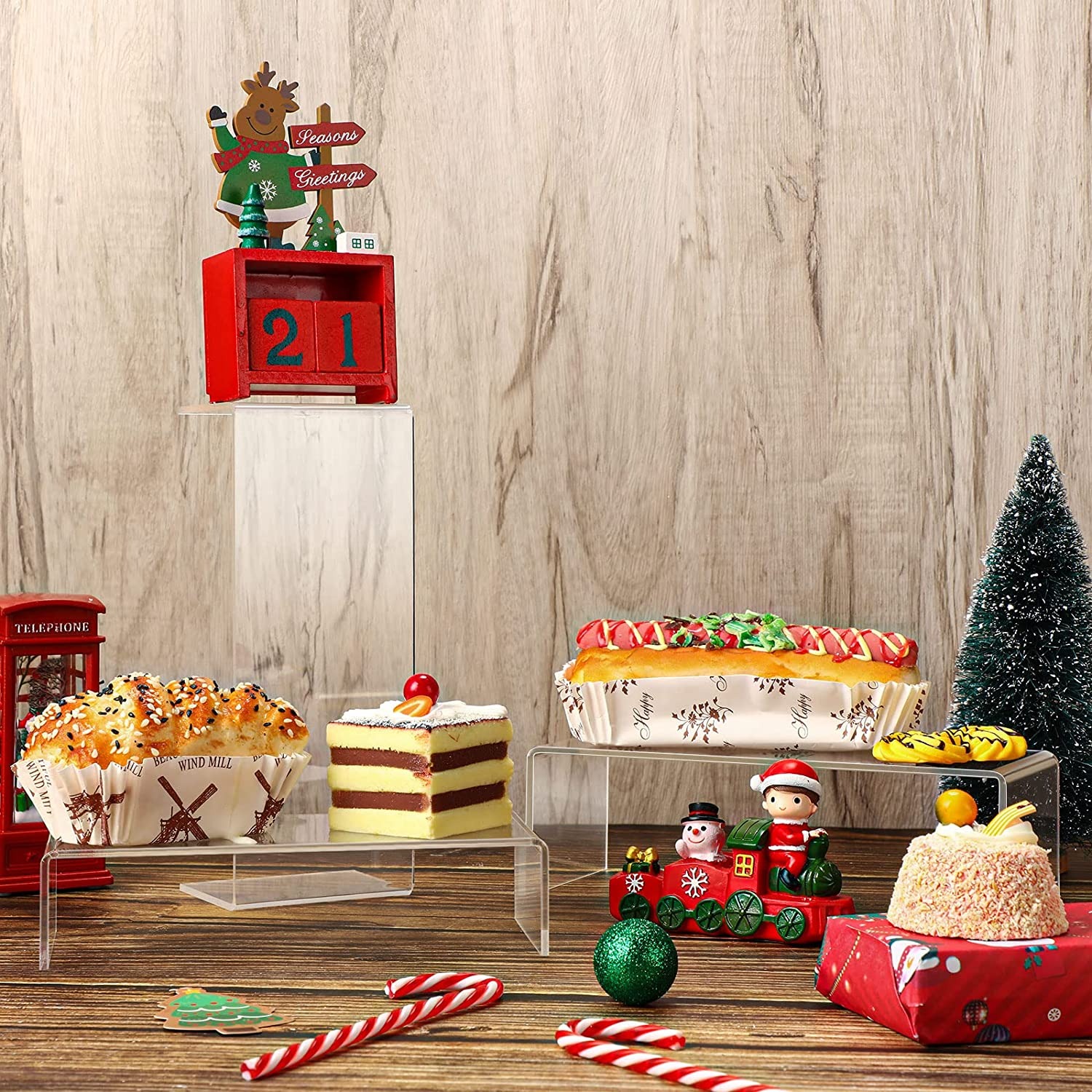 Прозрачные прямоугольные акрил – обзор и цена Pop Display Shelf