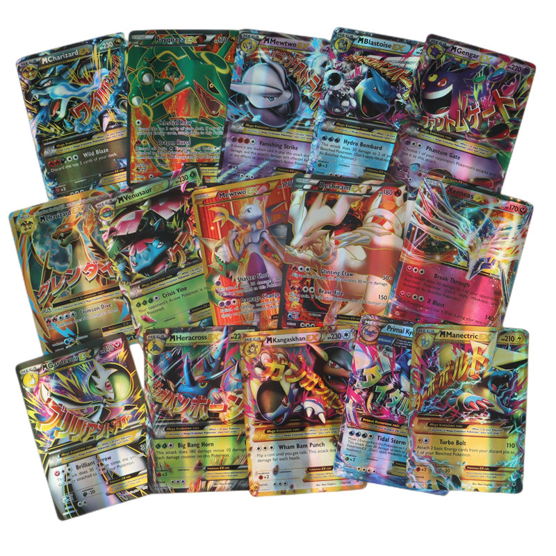 60/100 шт. английских карточек – обзор и цена Pokemon Binder Card
