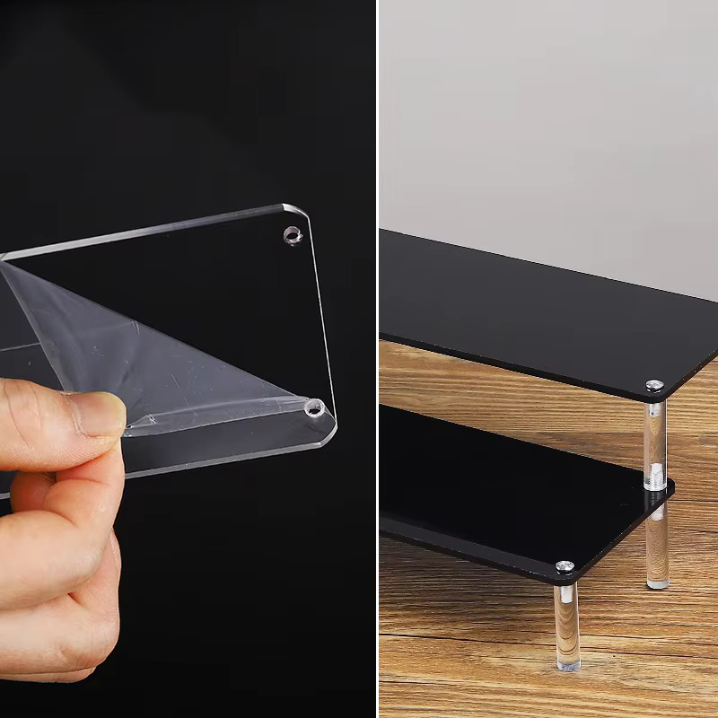 Черная акриловая полка-подстав – обзор и цена Pop Display Shelf